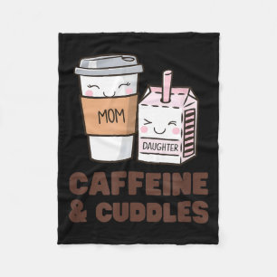 Girls Caffeine & Cuddles Twinning Coffee Juice Fleece Blanket