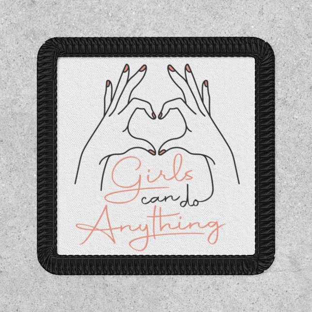 Girls Can Do Anything Patch (Front)