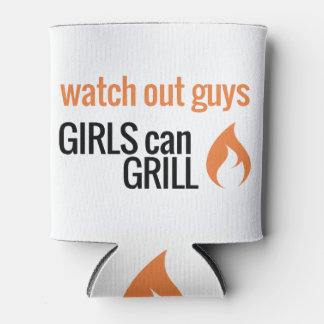 Girls Can Grill Can Cooler