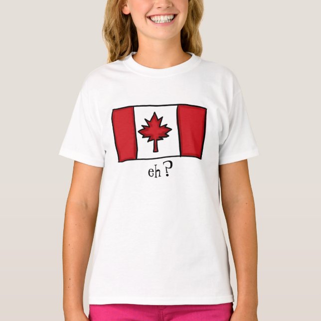 Girls Canada tee (Front)