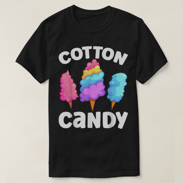Girls Candy Cute Dessert  T-Shirt (Design Front)