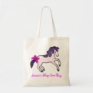 Girl's canvas tote bag