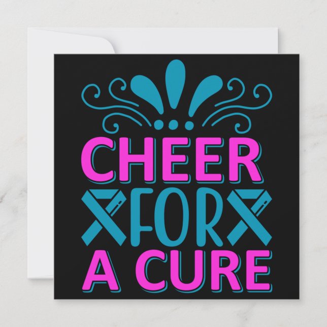 Girls Cheer For A Cure    (Front)
