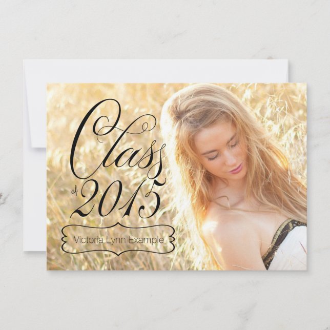 Girls Class of 2015 Graduation Announcements (Front)