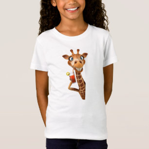 Girls Clothes - Funny Giraffe T-Shirt