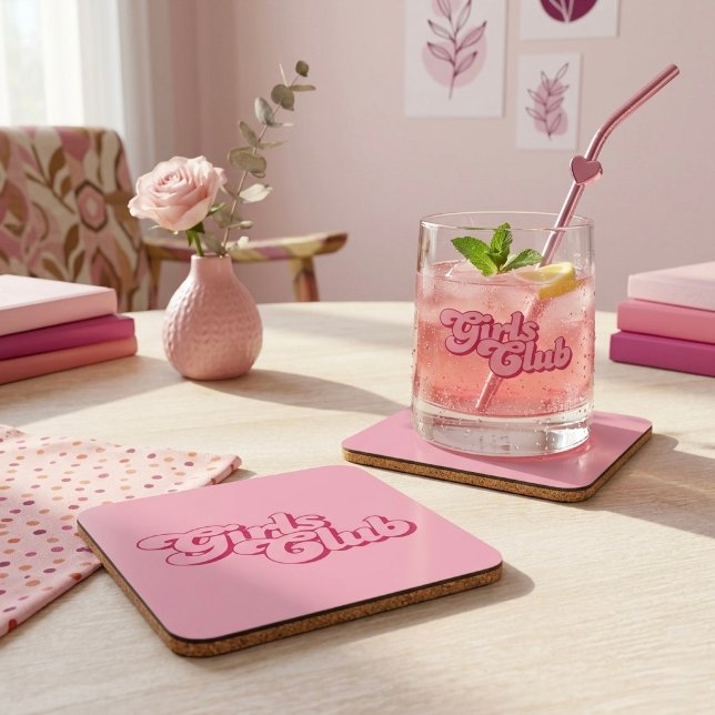 Girls Club Beverage Coaster (Creator Uploaded)
