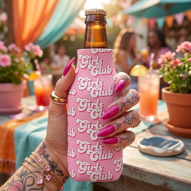 Girls Club Bottle Cooler (Creator Uploaded)