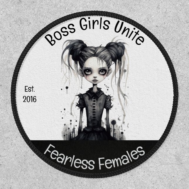 Girls Club, Fearless Females Patch (Front)