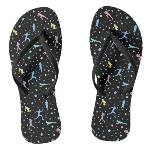 Girls Cross Country Track Field Marathon Runner Flip Flops