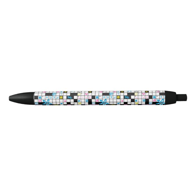 Girl's crossword puzzle pen (Front)
