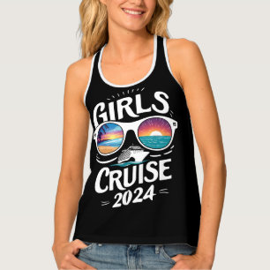 Girls Cruise Trip 2024 Vacation Lovers Tank Top