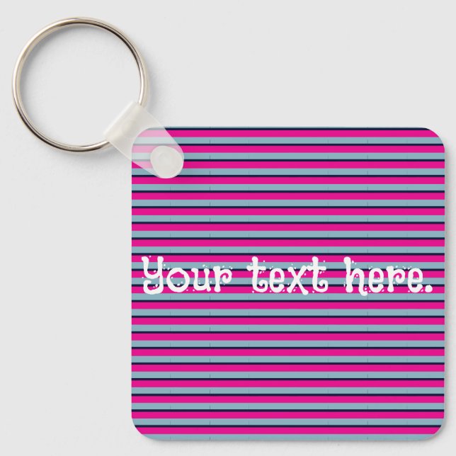Girl's customizable Keychain (Front)