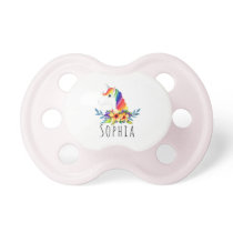 Girls Cute and Whimsical Rainbow Unicorn Pacifier