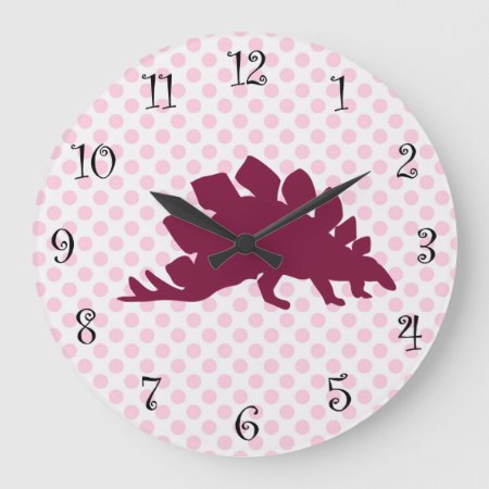 Girls Cute Dinosaur Clocks