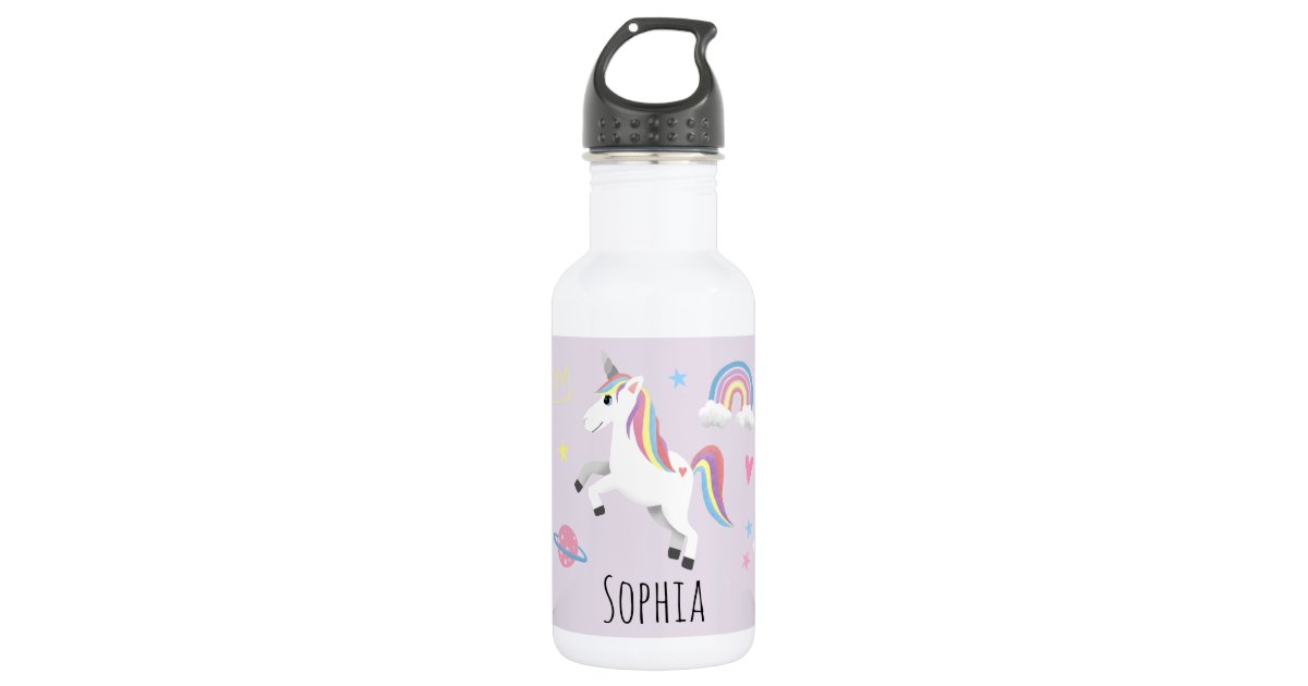 Simple Modern Kids' Stainless Water Bottle 14oz-Unicorn Rainbows