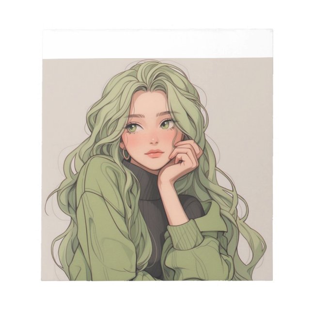 Girls cute notepad  (Front)