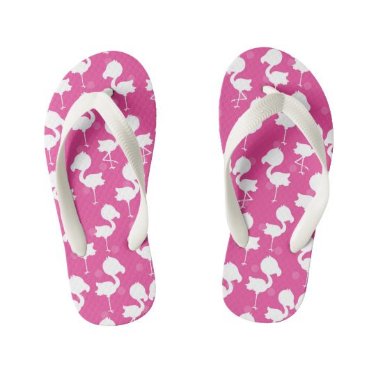pink flamingo flip flops