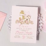 Girls Cute Pink Gold Castle Kids 5th Birthday Invitation<br><div class="desc">Princess 5th Birthday Invitation
These beautiful invitations feature elegant princesses,  magical and entertainment.  (The gold is imitation foil,  not gold dusting.) Birthday Invitation Template is Kids birthdays are special,  and this invite can help it make a memorable birthday party.</div>