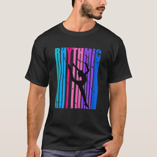 Girls Cute Rhythmic Gymnastics Daughter Queen Gymn T-Shirt (Front)