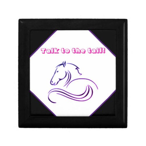 Girls Cute Talk to the Tail Horse    Gift Box