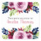 Girls Cute 'This Book Belongs' Floral Bookplate