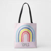 Rainbow Kids Tote Bag