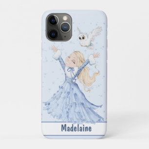 Girls Cute Winter Princess iPhone 11 Pro Case