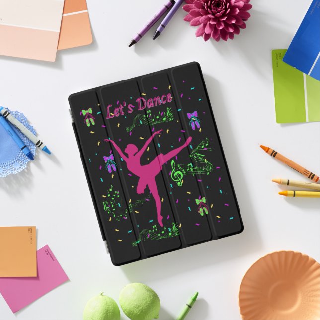 Girls Dance Musical Notes iPad Smart Cover (In Situ)