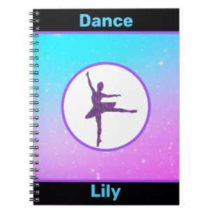 Girls Dance Pastel Notebook