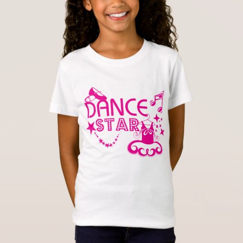 Girls Dance Star T_Shirt