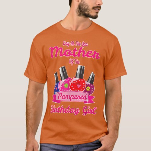 Girls Day At The Spa Birthday  For Mother retro gi T_Shirt