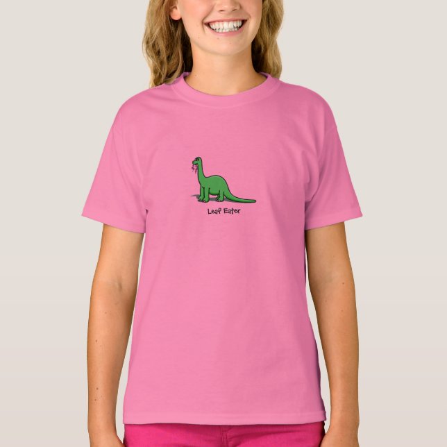 Girl's Dino Tee (Front)