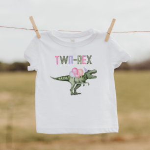 Girl's Dinosaur Two-Rex Shirt