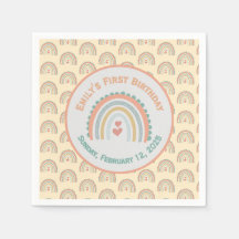 Girl's Elegant & Sweet Rainbow Pale Yellow