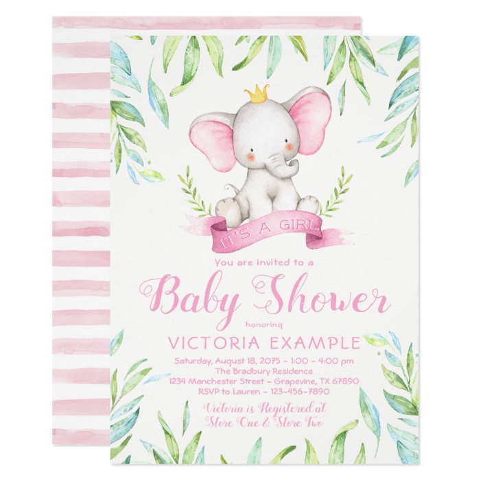 zazzle princess baby shower invitations