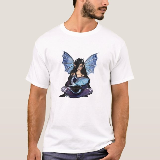 Girls Fairy and Dragon T-Shirt (Front)