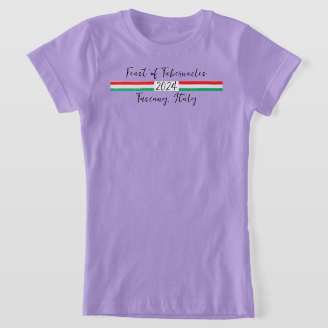 Girls Feast of Tabernacles t-shirt (Laydown)