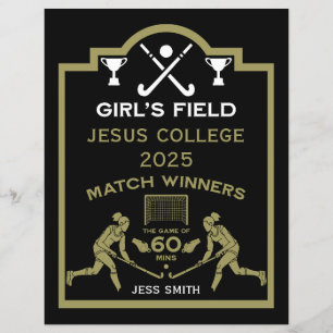 Girl's Field Hockey Prize