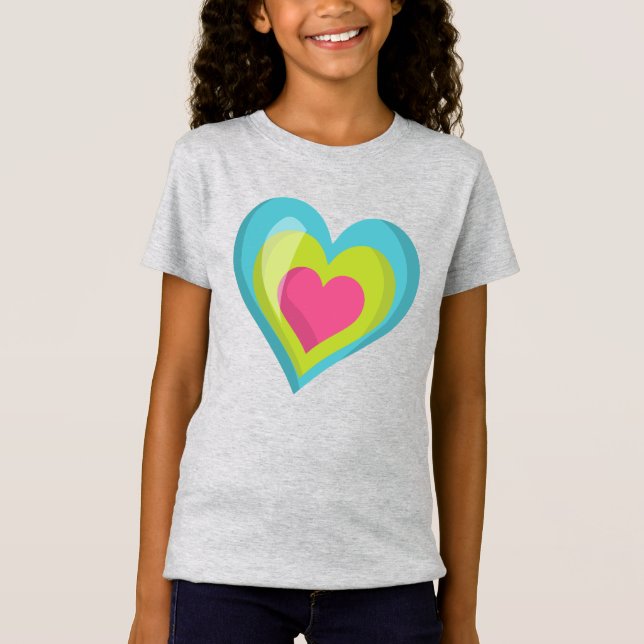 Girls' Fine Jersey T-Shirt (Front)