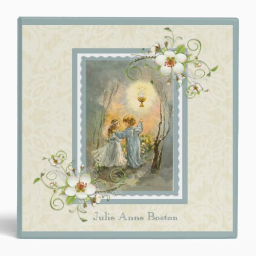 GIRLS FIRST HOLY COMMUNION BINDER