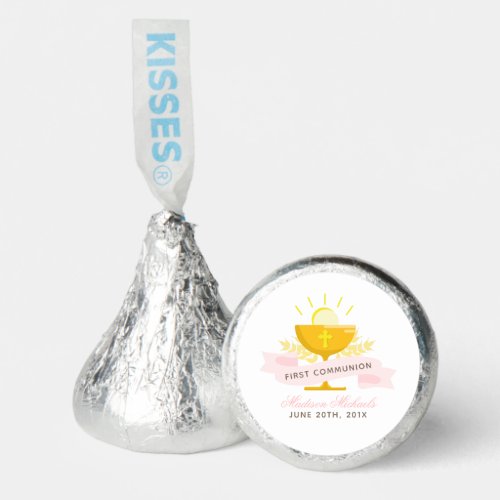 Girls First Holy Communion Personalized Hersheys Kisses