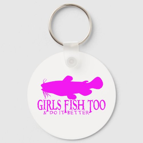 GIRLS FISH TOO CATFISH KEYCHAIN