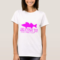 GIRLS FISH TOO WALLEYE