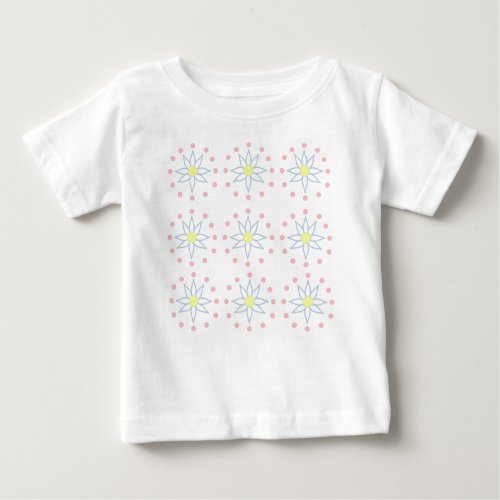 Girls Floral Daisy Print Cotton Top