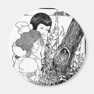 Girls Found A Bird Nest Magnet