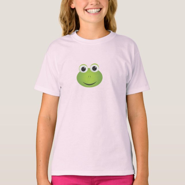 Girl's Frog Shirt (Front)