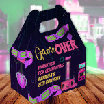 Girls Gaming and Arcade Birthday Favor Boxes<br><div class="desc">This girls gaming and arcade favor box is perfect to gift your guests for attending your very special day! Fill it with your party game cards,  snacks and goodies! The design features arcade games,  & pink tone colors fit for any age! GAME ON!</div>