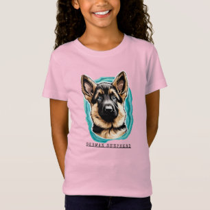 Girl's German Shepherd T-Shirt