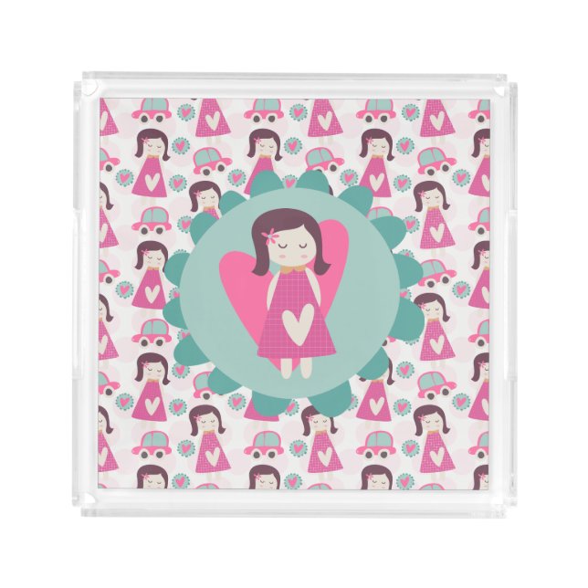 Girls Going Places Acrylic Tray (Front)