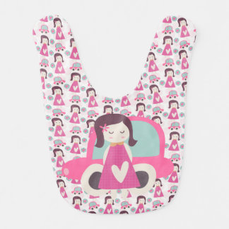 Girls Going Places Bib